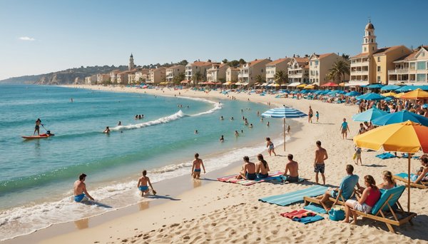 Vias-plage : activités, baignade et détente au bord de la mer